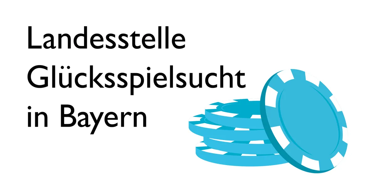 Logo der Landesstelle  (© Landesstelle Glücksspielsucht in Bayern)