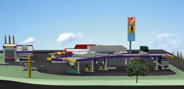 Bild: Grundstück für Westfalen-Tankstelle im AirportPark FMO reserviert