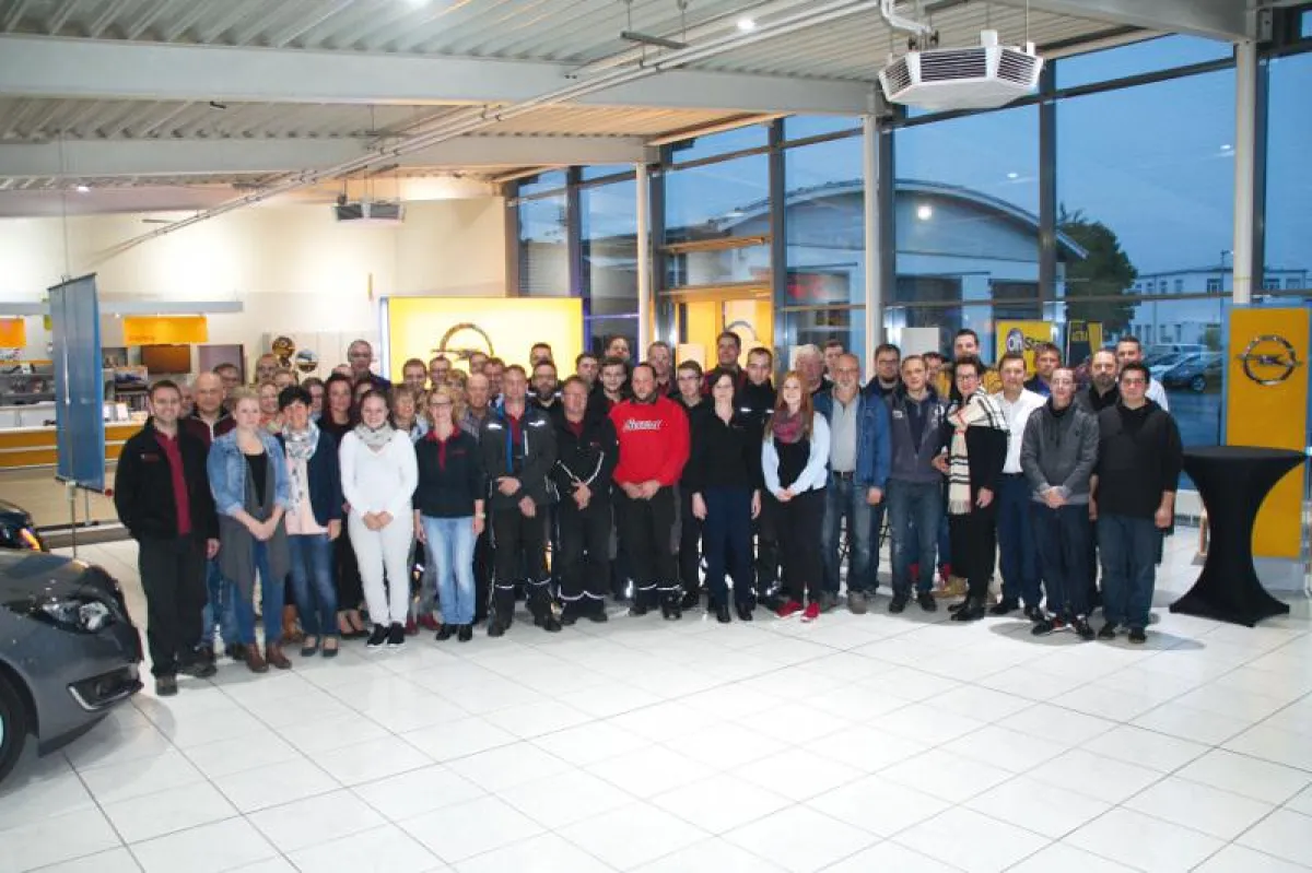 Das Heidenreich-Team freut sich auf die Neuerungen in Eschwege. Quelle: Autohaus Heidenreich.