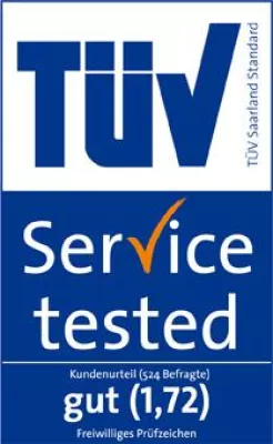 Deutsche Familienversicherung erhält Service-Zertifizierung vom TÜV Saarland Bild: Deutsche Familienversicherung erhält Service-Zertifizierung vom TÜV Saarland