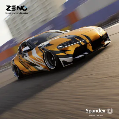 Spandex führt ZENO ein - Die Innovation im interaktiven Car-Wrapping Bild: Spandex führt ZENO ein - Die Innovation im interaktiven Car-Wrapping