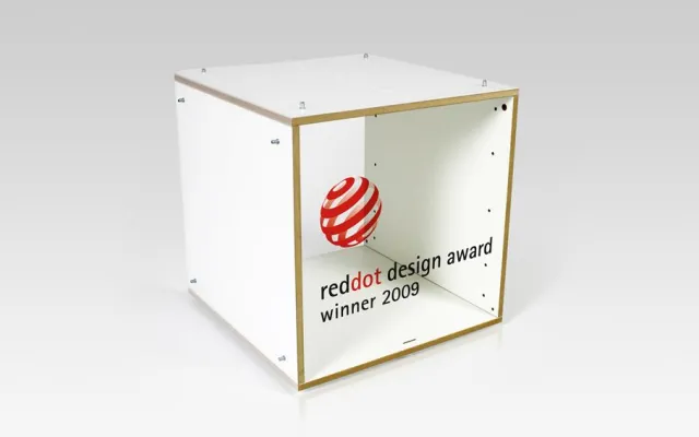 Bild: GUBE-INSTANT-FURNITURE - Das System-Möbel aus Haut und Knochen - Jetzt mit rotem Punkt