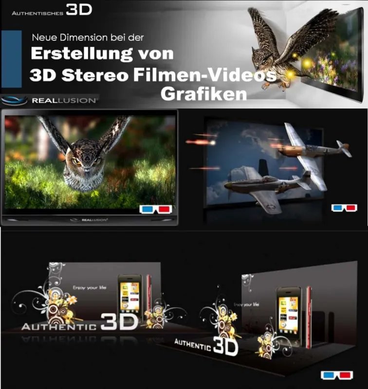 Reallusion iClone 4.2 - Authentisches 3D™ Stereo 3D Filme und Grafiken