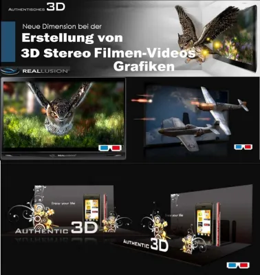 Bild: Reallusion iClone 4.2 bringt Authentisches 3D™ Stereo 3D Filme und Grafiken