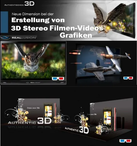Bild: Reallusion iClone 4.2 bringt Authentisches 3D™ Stereo 3D Filme und Grafiken