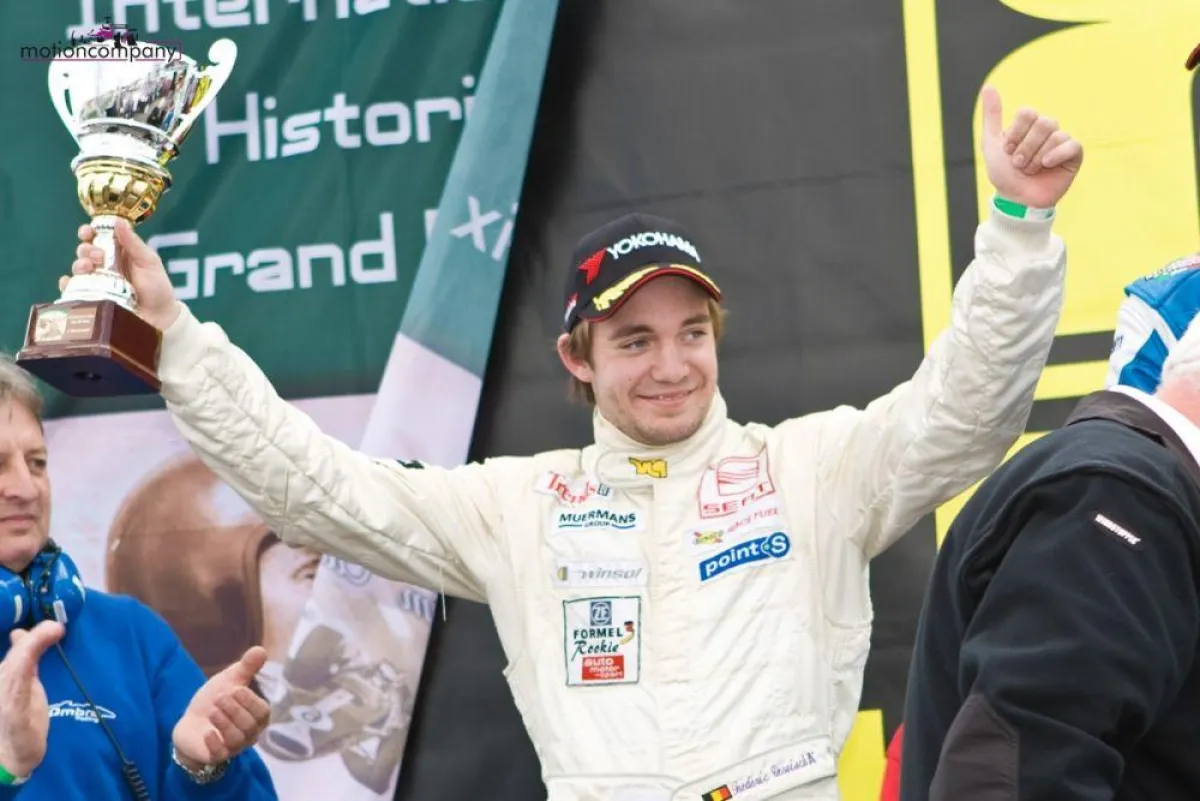 Frederic Vervisch vom Swiss Racing Team belegt Platz 3 im ATS Formel 3 Cup