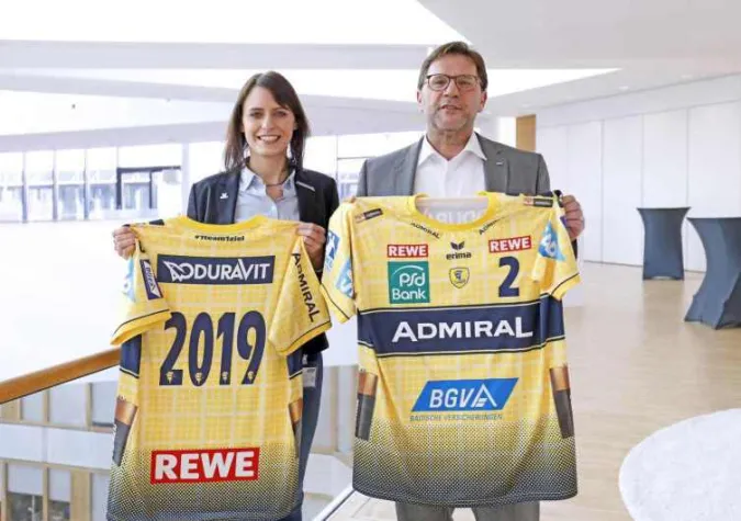 Bild: BGV / Badische Versicherungen verlängert Engagement bei den Rhein-Neckar Löwen