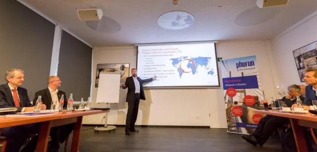 Bild: Phoron Praxistag „Erfolgreicher SAP-ERP-Rollout nach Brasilien“ in Köln