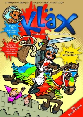 Bild: Das Kindermagazin KLÄX wird Monatsmagazin