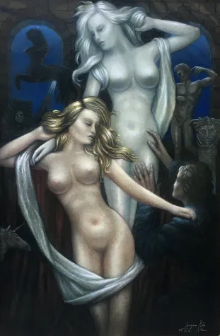 Bild: Pygmalion und Galatea