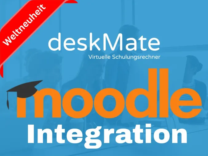 Bild: deskMate launcht erste Moodle-Integration für virtuelle Schulungsrechner