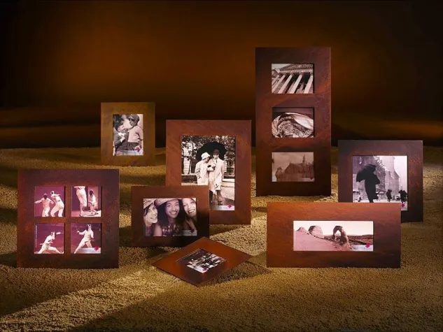 Bild: Puzzle-, Schiefer- und Rost-Rahmen: Kreative Bilderrahmen mit Stil bei AllesRahmen.de