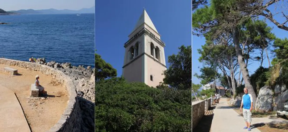 Mediteranes Klima und südliche Idylle auf Mali Losinj. Foto Gerd Spranger