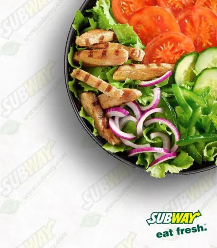 Bild: Salat satt mit der Sub des Tages Sommer-Edition