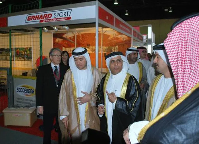 Bild: Bildung auf Arabisch - Erhard Sport stellt auf der Bildungsmesse GESS in Dubai aus