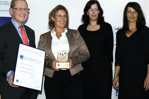 Bild: BDVT-Trainingspreis in Bronze für MÄURER & WIRTZ