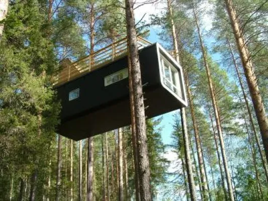 Bild: Im Fokus auf der Internationalen Tourismusbörse in Berlin: »Das Tree Hotel am schwedischen Nordpolarkreis«