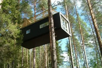 Bild: Im Fokus auf der Internationalen Tourismusbörse in Berlin: »Das Tree Hotel am schwedischen Nordpolarkreis«