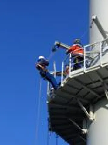 Bild: Jobeinstieg in die Windenergie