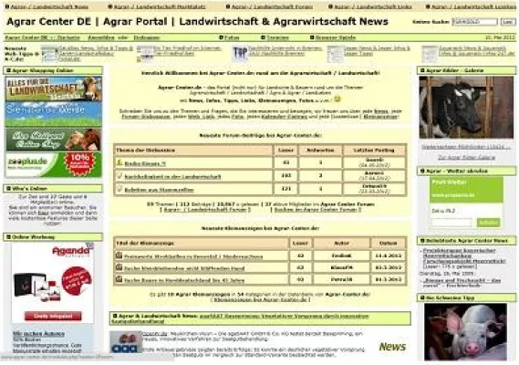 Bild: Relaunch vom AgrarPortal Agrar-Center.de erfolgreich