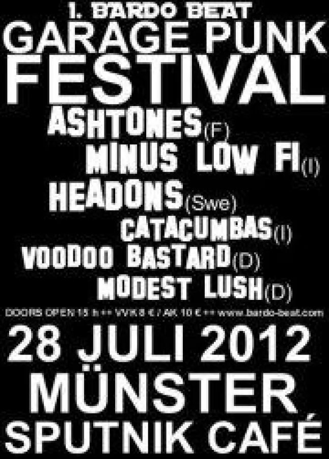 Bardo Beat Garage Punk Festival