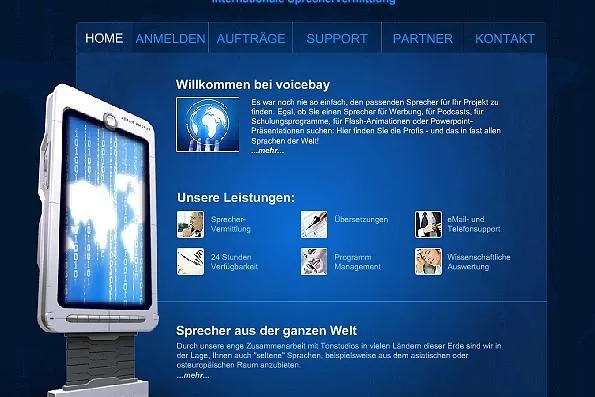 Bild: Stimmen aus dem Netz: Der Markt für professionelle Sprecher wächst - besonders im Internet