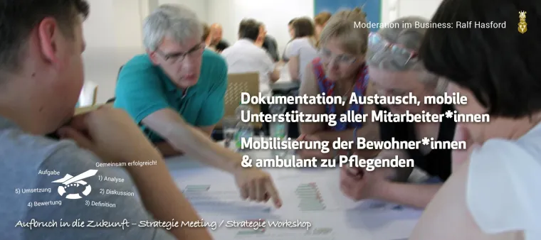 Digitalisierung & Mensch im Fokus „Workshop Digitalisierung in der Pflege“ Bild: Digitalisierung & Mensch im Fokus „Workshop Digitalisierung in der Pflege“