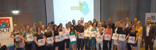 Bild: Familiensenatorin würdigt Hamburger Kitas für ihr Engagement für eine zukunftsfähige Entwicklung