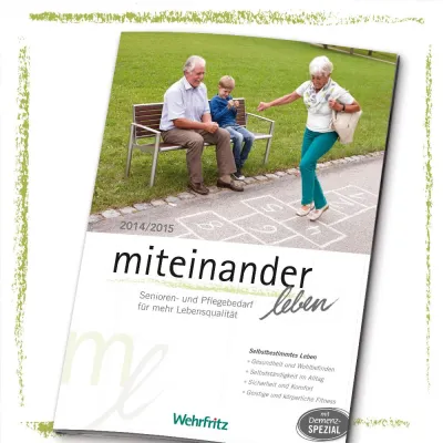 Bild: Senioren- und Pflegebedarf für mehr Lebensqualität – der neue Wehrfritz - Katalog