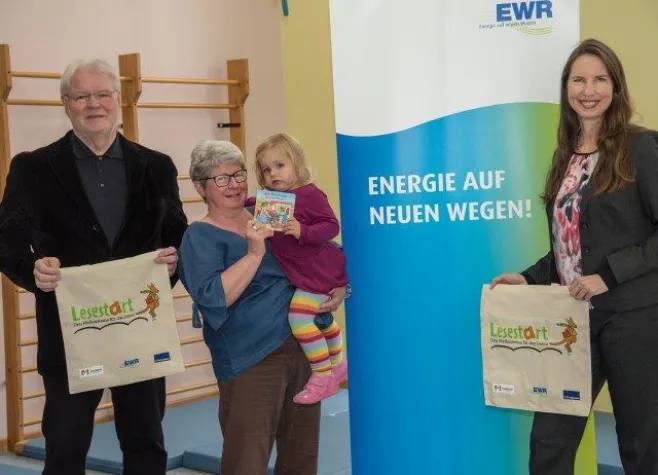 Bild: „Lesestart“ in Kita Klawitterland