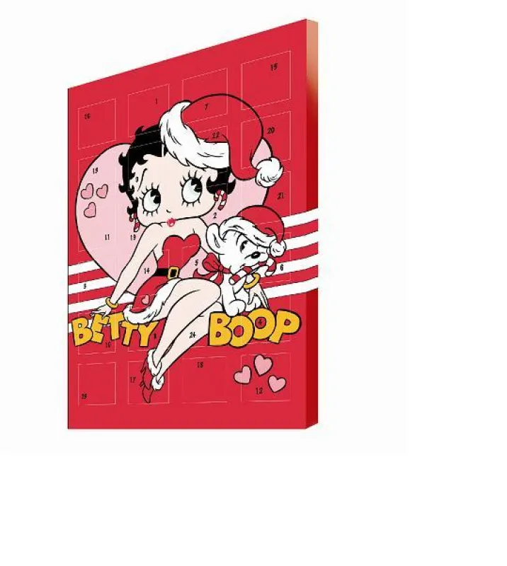 Erst im Advent dürfen die 24 Türchen des Betty Boop Adventskalenders geöffnet werden!