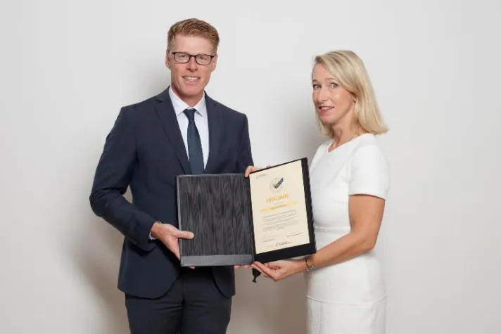 Bild: Qualitätssiegel für die Steyler Bank-Stiftung