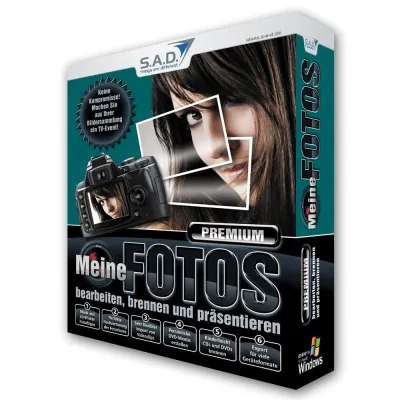 Bild: Meine Fotos bearbeiten, brennen und präsentieren