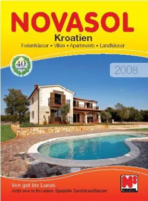 Kroatien-Katalog erschienen - mit über 2.500 Villen, Ferienhäusern und –wohnungen Bild: Kroatien-Katalog erschienen - mit über 2.500 Villen, Ferienhäusern und –wohnungen