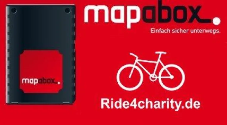 Mapafon realisiert Echtzeit GPS-Tracking für Ride4Charity e. V. Bild: Mapafon realisiert Echtzeit GPS-Tracking für Ride4Charity e. V.
