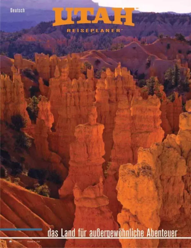 Der Bryce Canyon ziert das Cover des neuen Utah Reiseplaners 2008