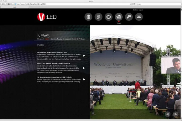 Bild: LMP launcht Website für V:LED