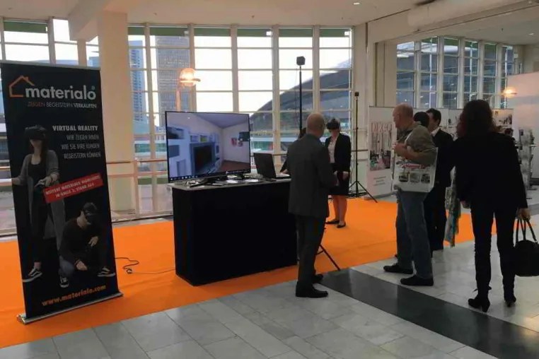 Bild: materialo® VR – das Highlight auf den Frühjahrseinrichtungsmessen
