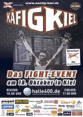 Bild: Käfig Kiel: Mai springt gegen Omer ein