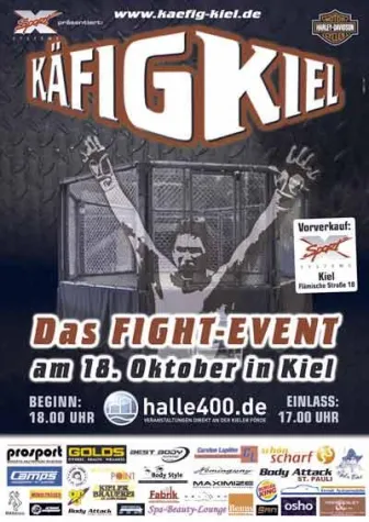Bild: Käfig Kiel: Mai springt gegen Omer ein