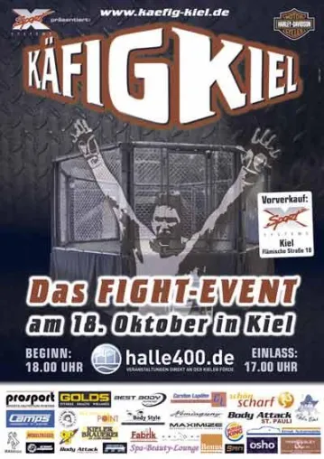 Bild: Käfig Kiel: Mai springt gegen Omer ein