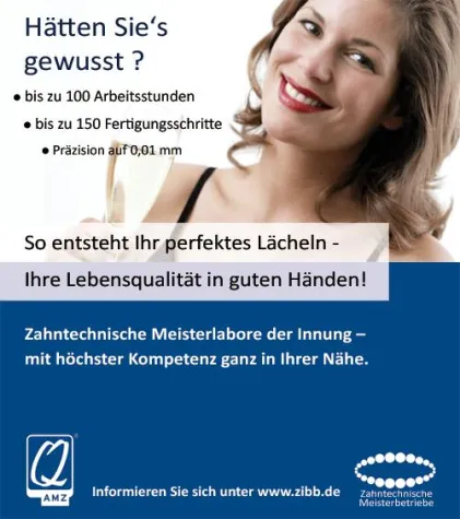 Bild: Zahnärzte und zahntechnische Meisterlabore sichern wohnortnahe Versorgung für Patienten