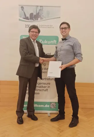 Bild: IfKom-Preis 2023 an der Hochschule Esslingen