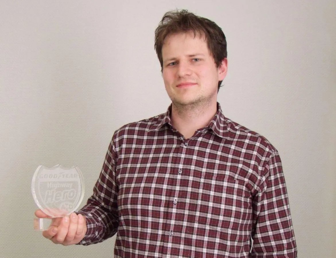 Stephan Lehmann aus Herscheid ist Highway Hero des Monats März