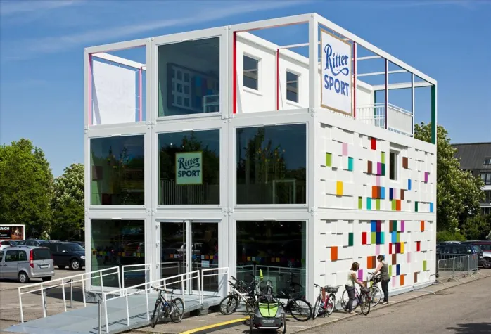 Bild: Ritter Sport sagt „Danke“