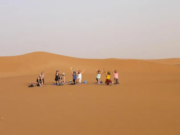 Bild: Marokko Wüstenabenteuer mit Jeep Safari durch die Sahara & Yoga an magischen Plätzen!