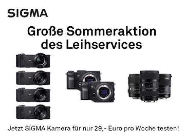Bild: SIGMA startet Sommeraktion für Leihservice