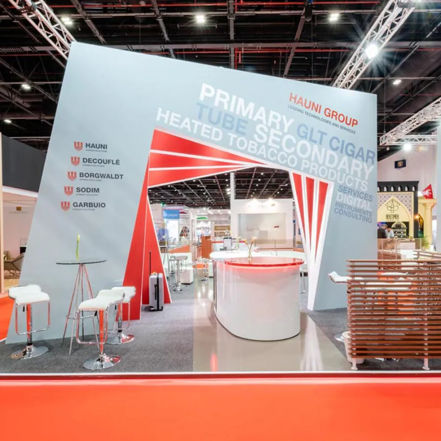 Hauni Maschinenbau auf der World of Tobacco, Dubai