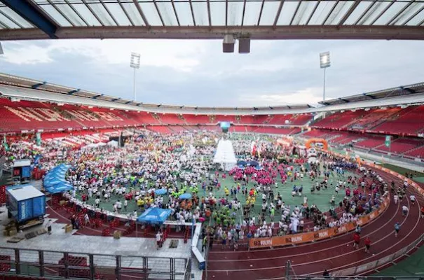 Neue Rekordteilnahme beim B2RUN Nürnberg – fast 16.500 gemeldete Läufer am Start Bild: Neue Rekordteilnahme beim B2RUN Nürnberg – fast 16.500 gemeldete Läufer am Start