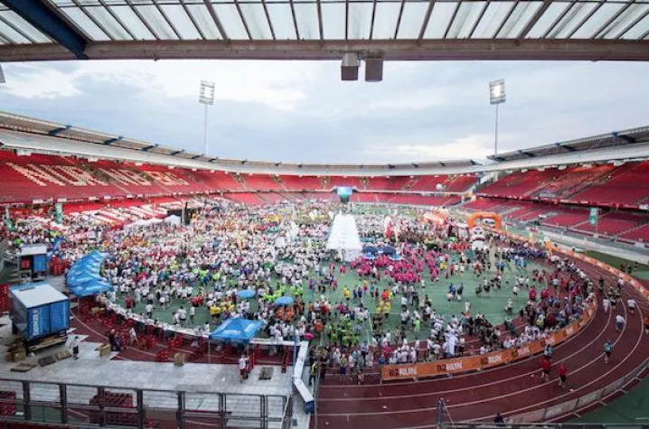 Neue Rekordteilnahme beim B2RUN Nürnberg – fast 16.500 gemeldete Läufer am Start Bild: Neue Rekordteilnahme beim B2RUN Nürnberg – fast 16.500 gemeldete Läufer am Start